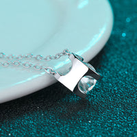 2 Carat Moissanite Necklace (925 Silver)