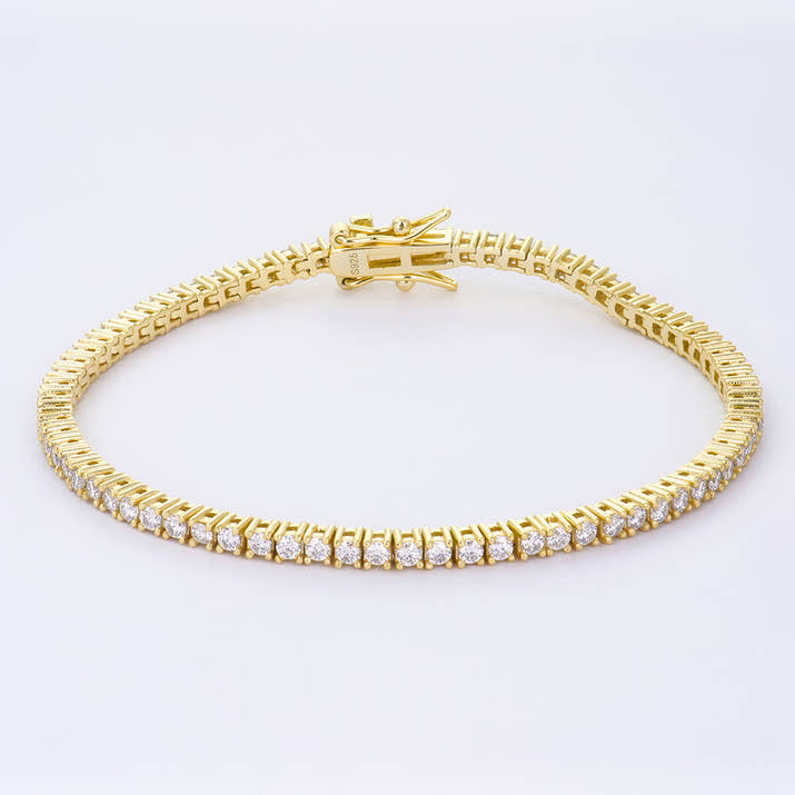 Trendy Moissanite Tennis Bracelet