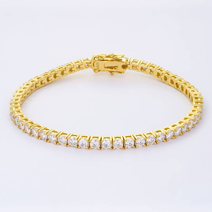 Trendy Moissanite Tennis Bracelet