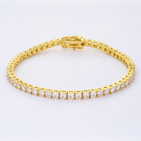 Trendy Moissanite Tennis Bracelet