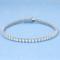 Trendy Moissanite Tennis Bracelet