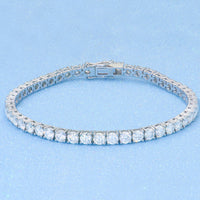 Trendy Moissanite Tennis Bracelet