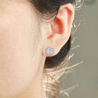 Love Four Clover Zircon Earrings- Diamond Style